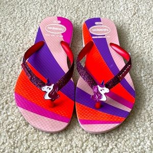 Havaianas Unicorn Flip Flops
